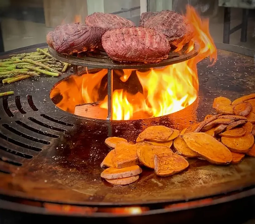 Live cooking bij High BBQ