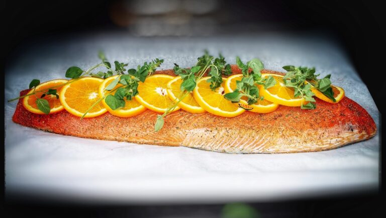 Orange Smoked Salmon van High BBQ